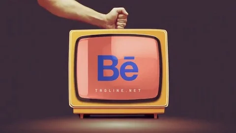 Fun Bad TV Logo Stock After Effects