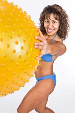 Fun with ball Stock Photos