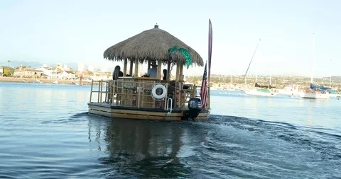 The Fun Bar Boat Stock Footage 101563628