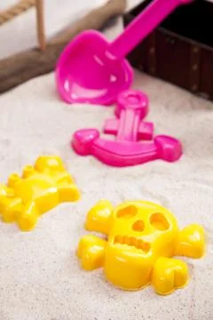 Fun on the beach Stock Photos