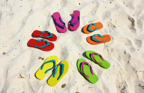 Fun on the beach Stock Photos