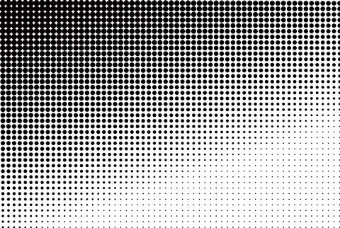 Fun beautiful black and white shadow halftones retro pop art funky urban co.. Stock Illustration