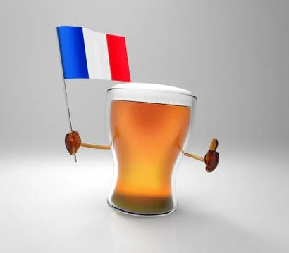 Fun beer 스톡 일러스트