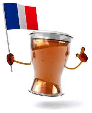 Fun beer Stock Illustration