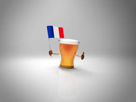 Fun beer イラスト素材
