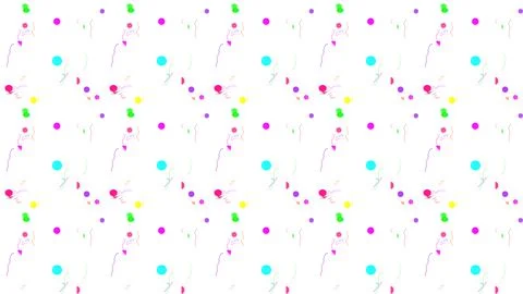 Fun Bold Abstract Artwork Creative Composition Retro Design Illustrazione stock