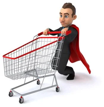 Fun business man Stock Illustration