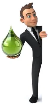 Fun businessman Stock Illustration