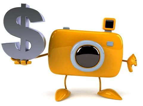 Fun camera Stock Illustration