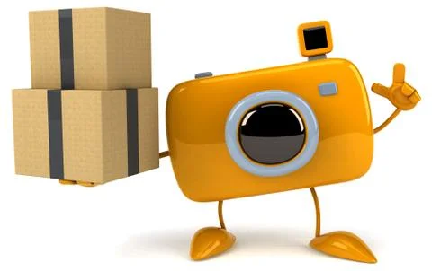 Fun camera Stock Illustration