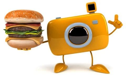 Fun camera Stock Illustration