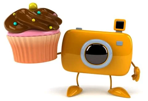 Fun camera Stock Illustration