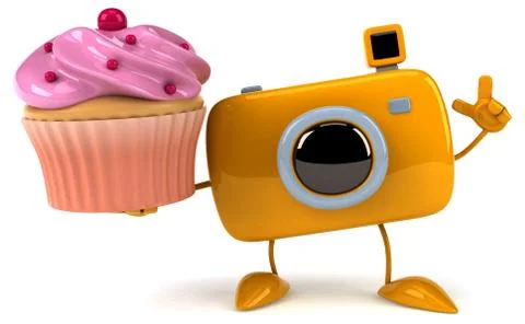 Fun camera Stock Illustration