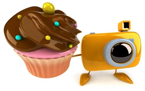 Fun camera Stock Illustration