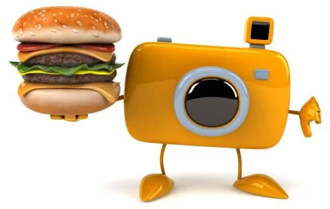 Fun camera Stock Illustration
