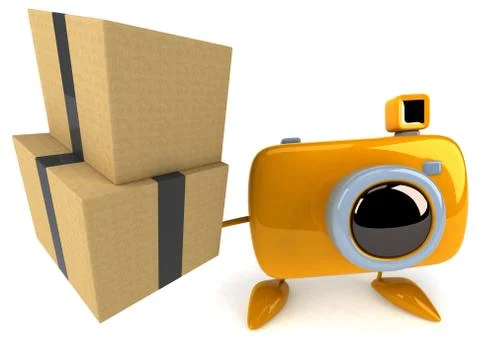Fun camera Stock Illustration