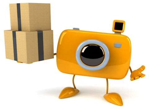 Fun camera Stock Illustration