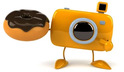 Fun camera Stock Illustration