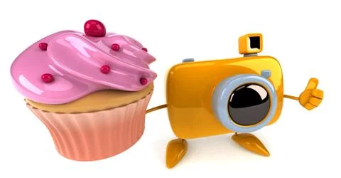 Fun camera Stock Illustration