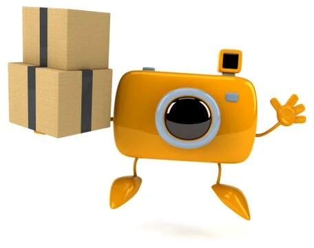 Fun camera Stock Illustration