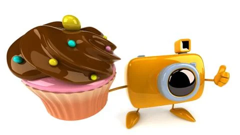 Fun camera Stock Illustration
