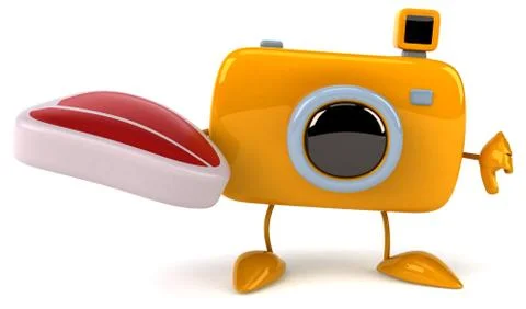 Fun camera Stock Illustration