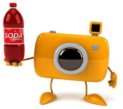 Fun camera Stock Illustration