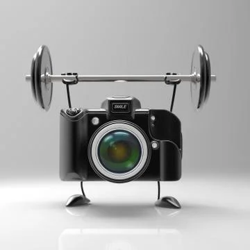 Fun camera Stock Illustration