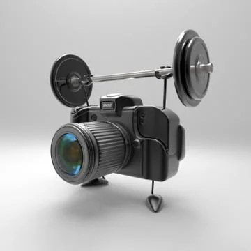 Fun camera Stock Illustration