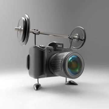 Fun camera Stock Illustration