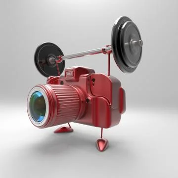 Fun camera Stock Illustration