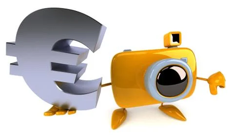 Fun camera Stock Illustration