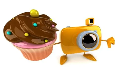 Fun camera Stock Illustration