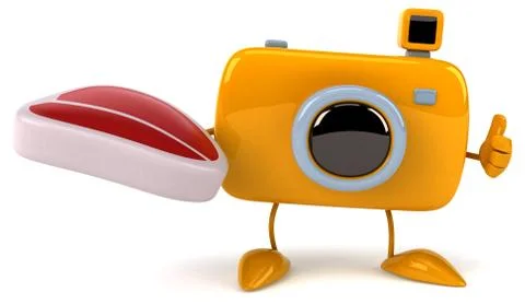 Fun camera Stock Illustration