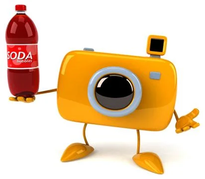 Fun camera Stock Illustration