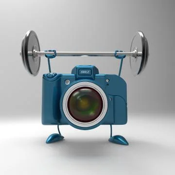 Fun camera Stock Illustration
