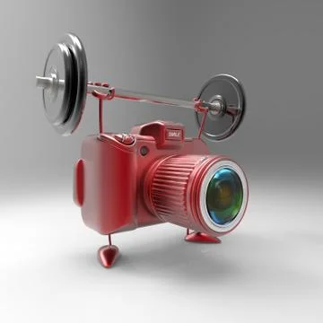 Fun camera Stock Illustration