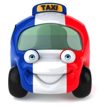 Fun car Illustrazione stock