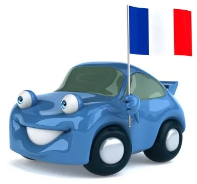 Fun car Stock Illustration