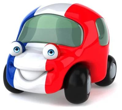 Fun car 스톡 일러스트