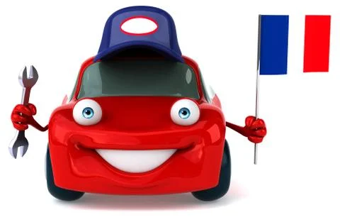 Fun car Stock Illustration