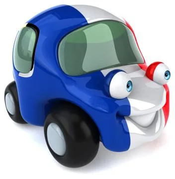 Fun car Stock Illustration