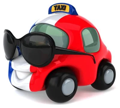 Fun car Stock Illustration