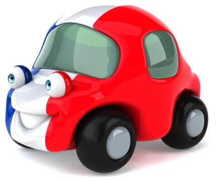 Fun car Stock Illustration
