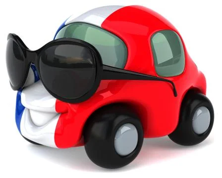 Fun car イラスト素材