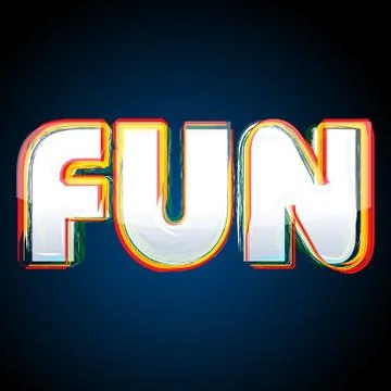 Fun card Stock Illustration