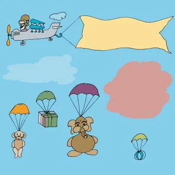 Fun cartoon vector illustration イラスト素材