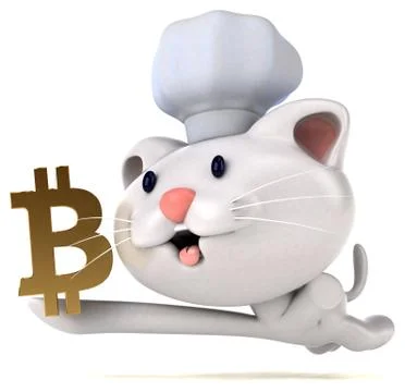 Fun cat - 3D Illustration Stock Illustration
