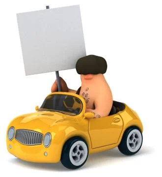 Fun caveman Stock Illustration