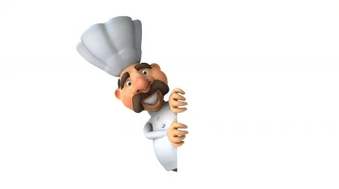 Fun chef Stock Footage 870573